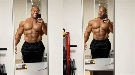 phil heath measurements|Phil Heath, 43, Shows Off Stage Ready Massive Physique in .